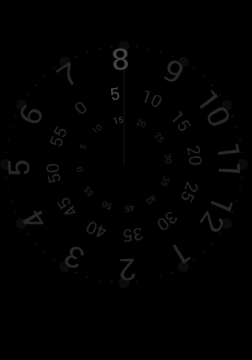 【免費工具App】Anticlockwise Night Clock-APP點子