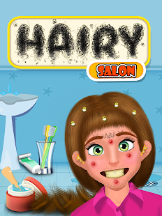 Hairy Salon - Face Makeover