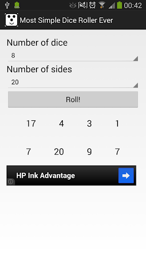 Most Simple Dice Roller Free
