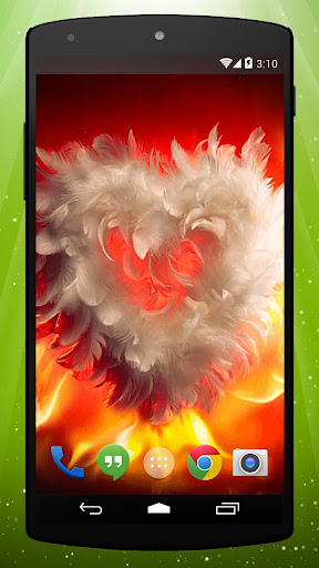 免費下載個人化APP|Feather Heart Live Wallpaper app開箱文|APP開箱王