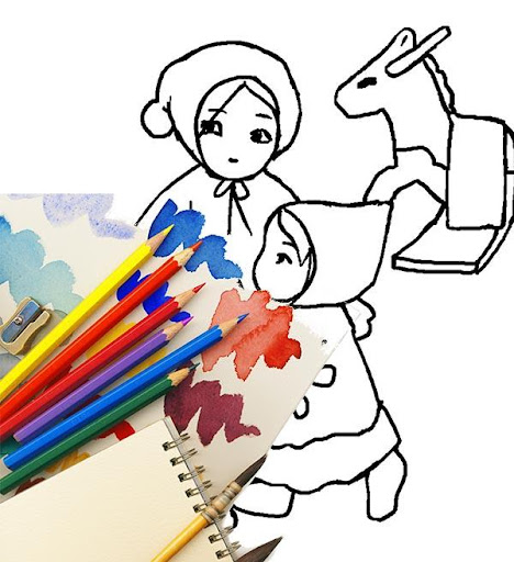 Kids Games : Princess Coloring