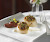 Pan Seared Sea Scallops and Chorizo, available from the kitchen of your Royal Caribbean ship. 