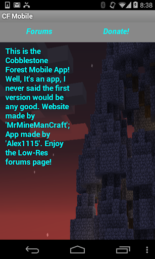 Cobbleforest Official App