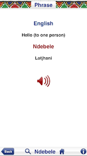 Ndebele Audio Phrasebook Screenshots 9