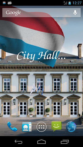 【免費個人化App】3D Luxembourg Flag LWP-APP點子