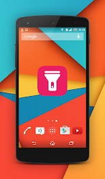 Simple Flashlight WIDGET poster 14