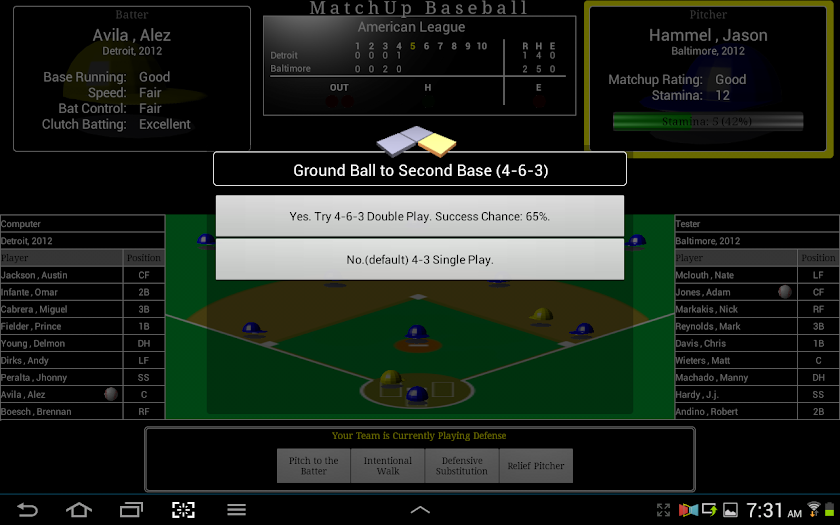 MatchUp Baseball STE Screen 2