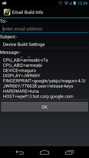 OS Build in Android