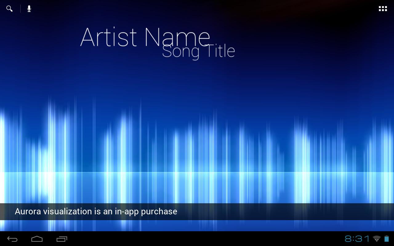 Audio Glow Live Wallpaper - screenshot