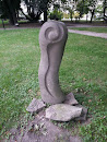 Rzeźba w parku