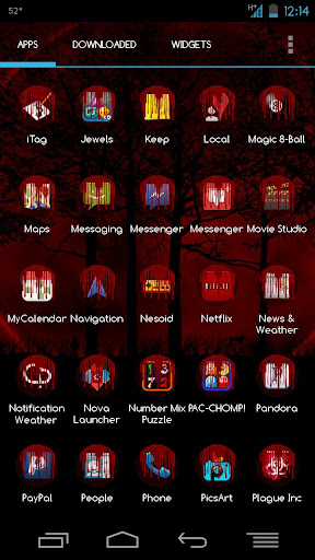 【免費個人化App】Bloodcons Launcher Icon Skin-APP點子