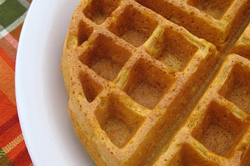 Pumpkin Belgian Waffles