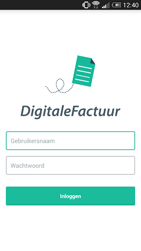 DigitaleFactuur - Phone App