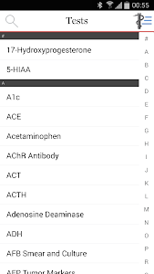 Screenshot Lab Tests Online-M v3.1