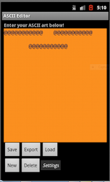 Asc II Art Editor poster 1