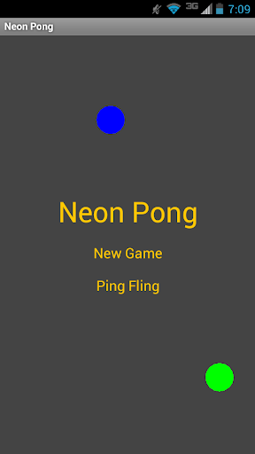 Neon Pong