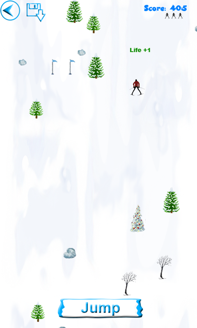 Alpine Skier Screen 3
