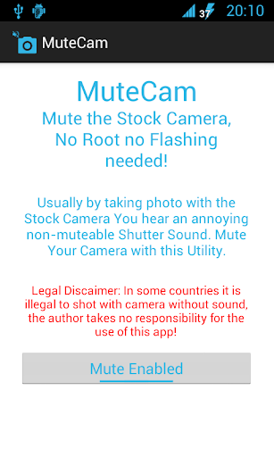 MuteCam - Mute Stock Camera
