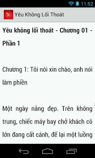 【免費書籍App】Yeu Khong Loi Thoat (Cuc hay)-APP點子