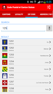 ZIP and Cantons of Switzerland - náhled