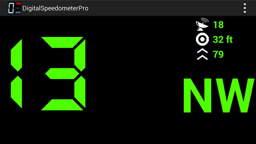 Digital Speedometer Pro Screen 3
