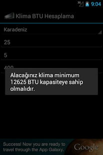 Download Klima BTU Hesaplama APK for Android