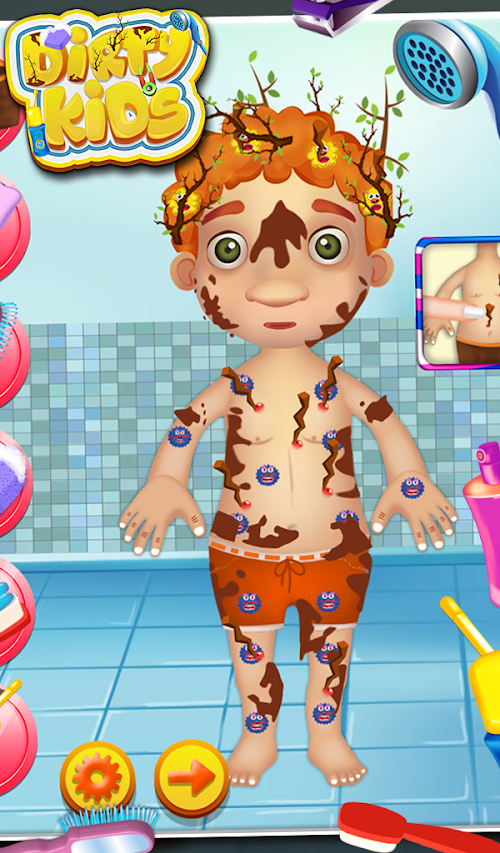 Android application Dirty Kids screenshort
