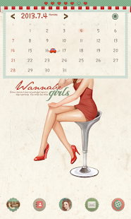 How to get 워너비걸스 핀업걸 도돌캘린더 테마 1.0.0 mod apk for laptop