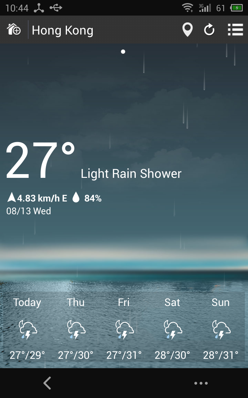 Weather Screen 2