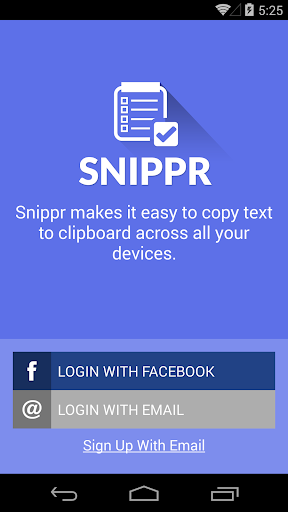 Snippr - Clipboard Sync