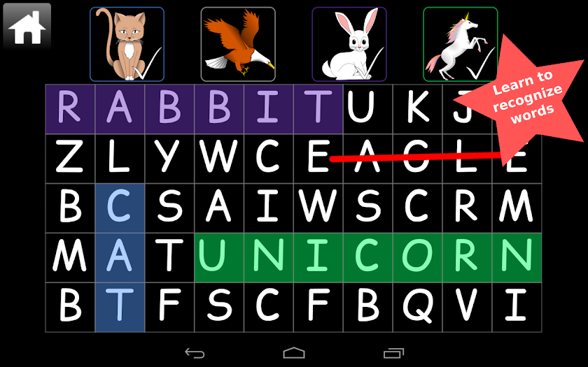 First Grade Word Play Screen 2