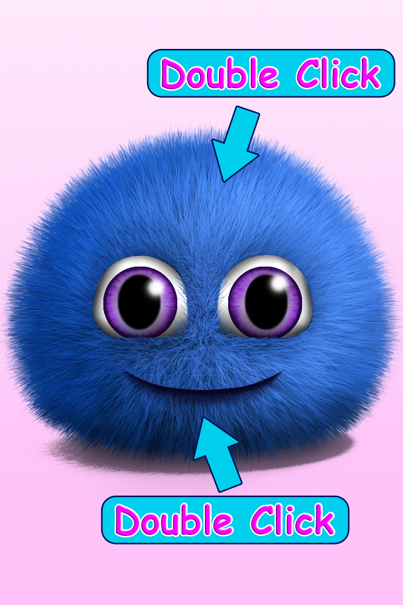Fluffy Ball Live Wallpaper Screen 1