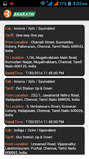 Bharathi Call Taxi Screenshots 9