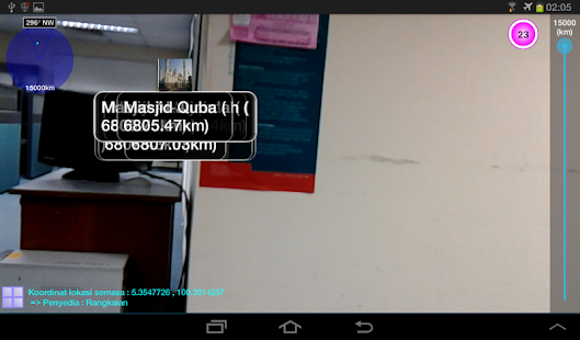 Penjejak Lokasi Madinah AR Screenshots 2