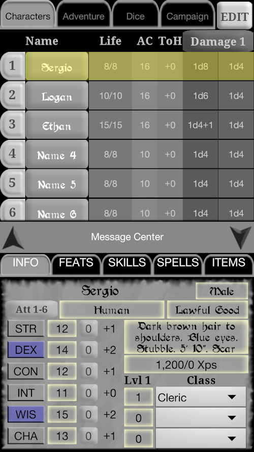 Android application Pocket Game Master screenshort