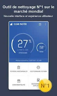 Clean Master (effacer cache) - screenshot thumbnail