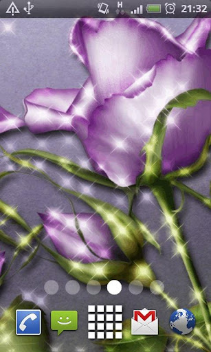Spring Purple Flower LWP