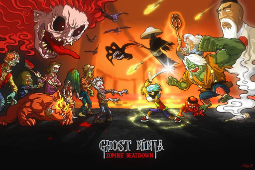 Ghost Ninja:Zombie Beatdown