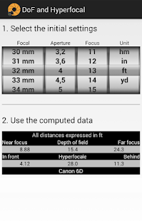 How to get Hyperfocal and DoF patch 1.4 apk for bluestacks