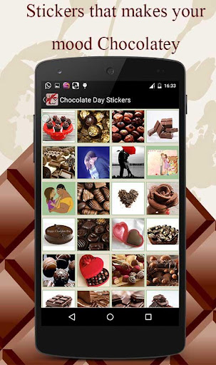免費下載社交APP|Love Stickers - Chocolate Day app開箱文|APP開箱王