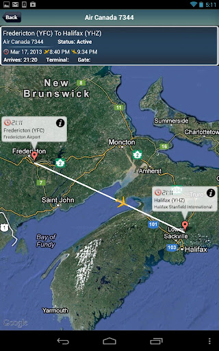 Halifax Airport+Flight Tracker