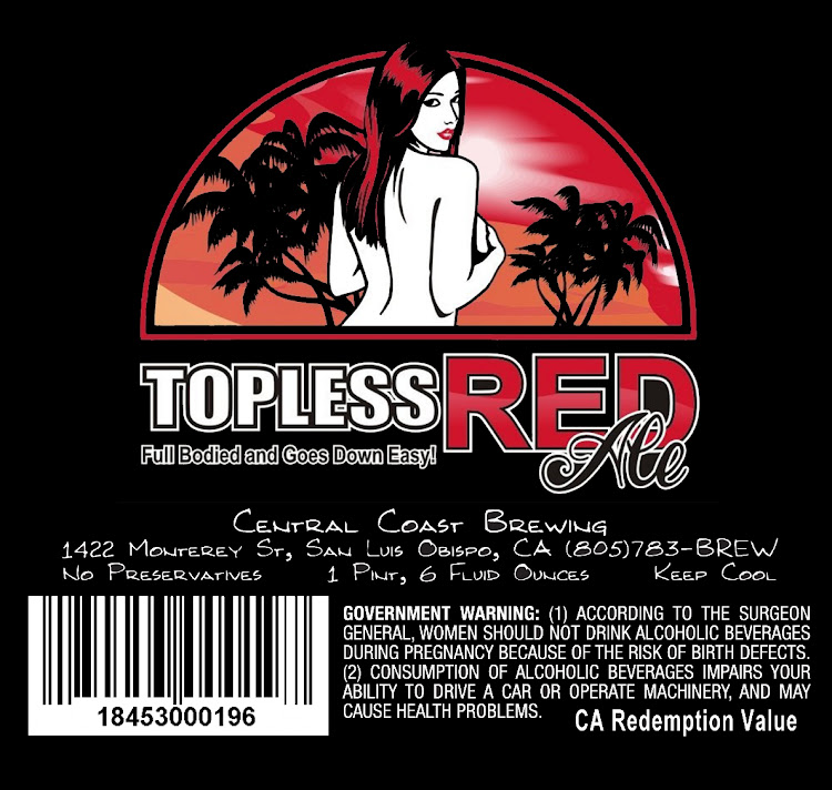Logo of Central Coast Brewing Topless Red