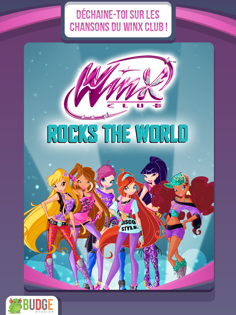 Android application Winx Club: Rocks the World screenshort