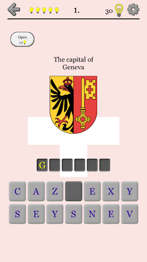 【免費益智App】Swiss Cantons Switzerland Quiz-APP點子