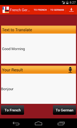 【免費書籍App】French German Translation-APP點子