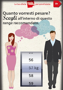 Free La tua dieta personalizzata APK