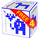 GraphiLogic "Free 4" Puzzles mobile app icon