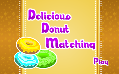 Matching Game-Delicious Donut poster 9