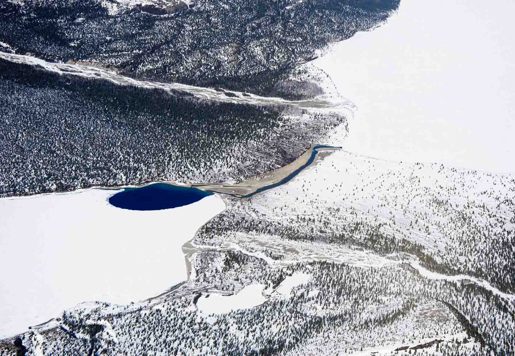 The Connecting Stream, Twin lakes, Lake Clark National Park, Alaska