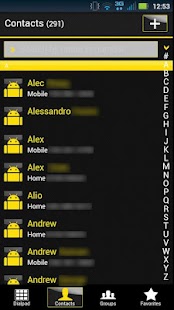 How to get GO Contacts Clean Yellow 1.0 unlimited apk for bluestacks